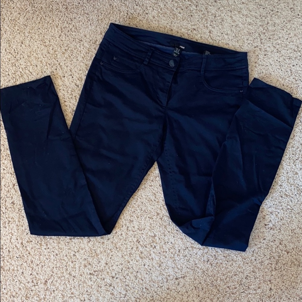Dark blue pants from H&M